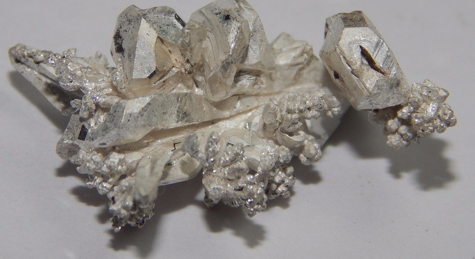 3.15 Grams of .999 crystalline silver crystal nugget 99.999% pure