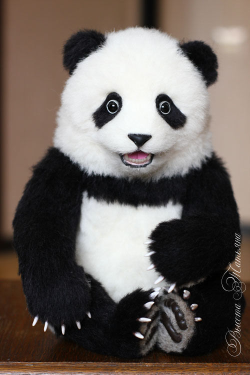 OOAK. Panda Aimee-38cm. Realistic Bear. Teddy bears. Handmade.