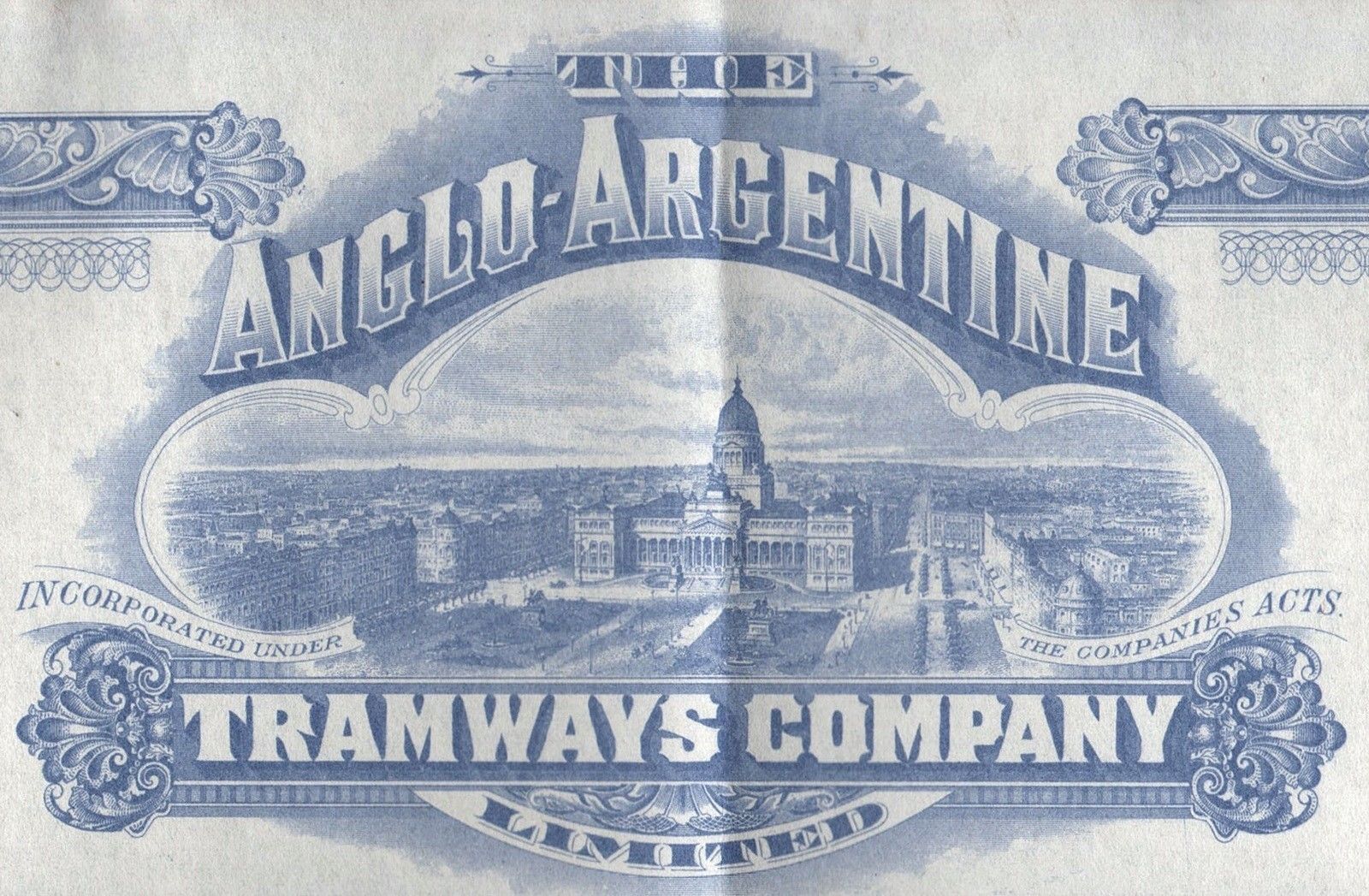 19__ The Anglo-Argentine Tramways Company (Specimen)