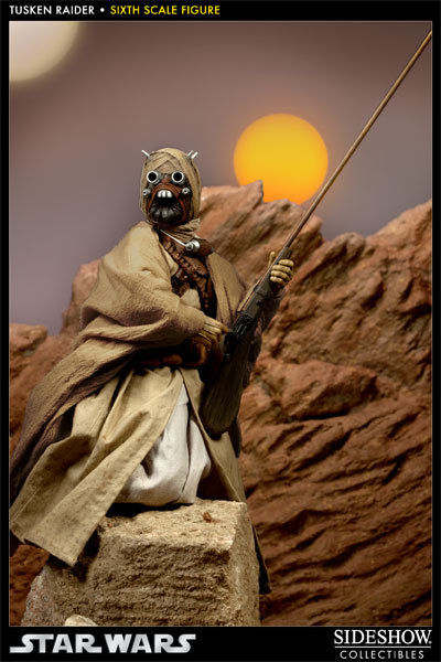 SIDESHOW STAR WARS TUSKEN RAIDER 1/6 SCALE FIGURE SCUM & VILLIANY 10007 NEW