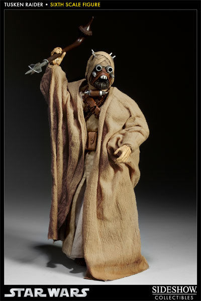 SIDESHOW STAR WARS TUSKEN RAIDER 1/6 SCALE FIGURE SCUM & VILLIANY 10007 NEW