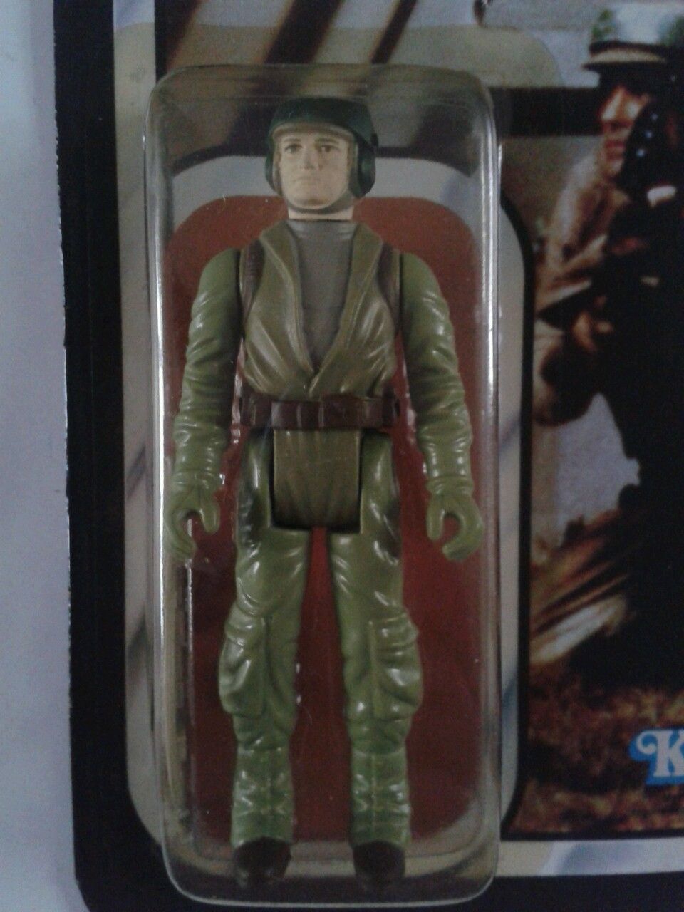 STAR WARS RETURN OF THE JEDI REBEL COMMANDO FIGURE VINTAGE MOC UNPUNCHED