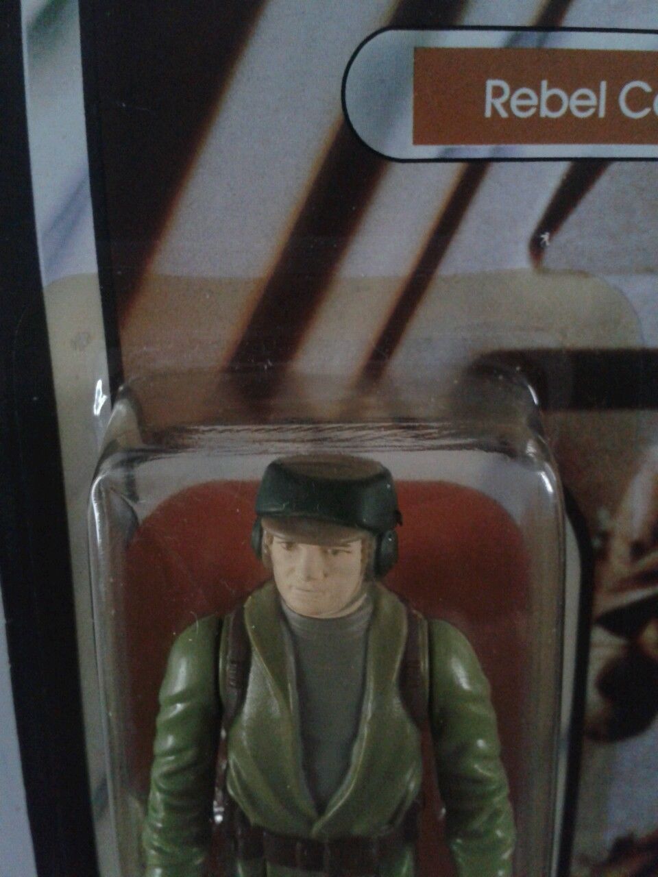 STAR WARS RETURN OF THE JEDI REBEL COMMANDO FIGURE VINTAGE MOC UNPUNCHED