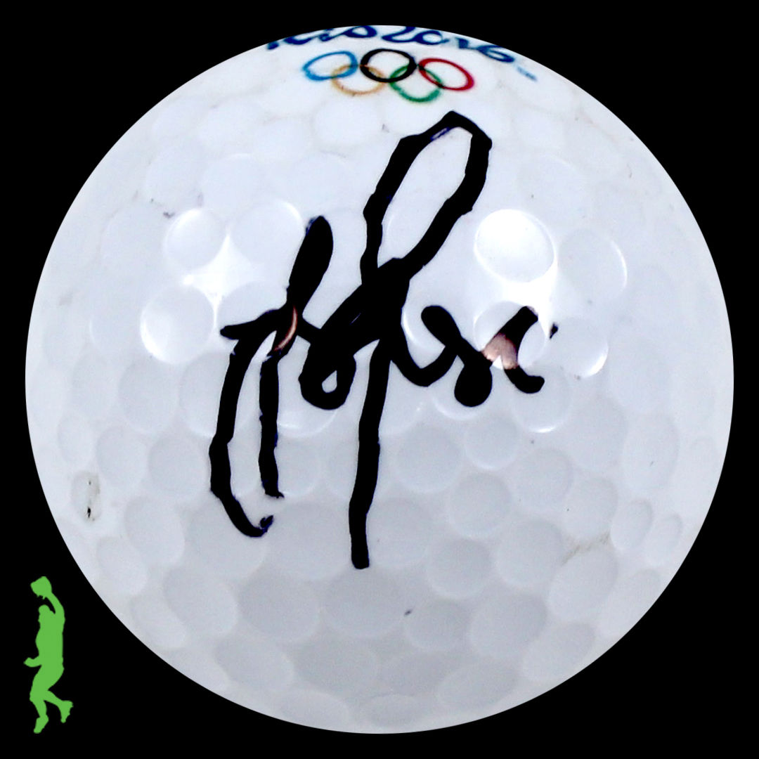 JUSTIN ROSE AUTOGRAPHED SIGNED 2016 RIO OLYMPICS GOLF BALL PGA TOUR JSA COA