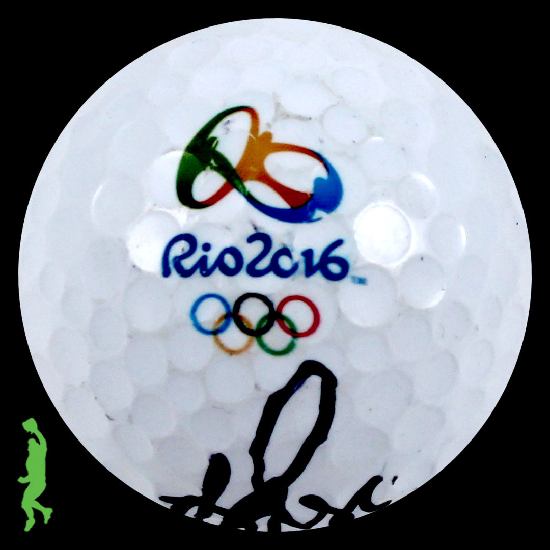 JUSTIN ROSE AUTOGRAPHED SIGNED 2016 RIO OLYMPICS GOLF BALL PGA TOUR JSA COA