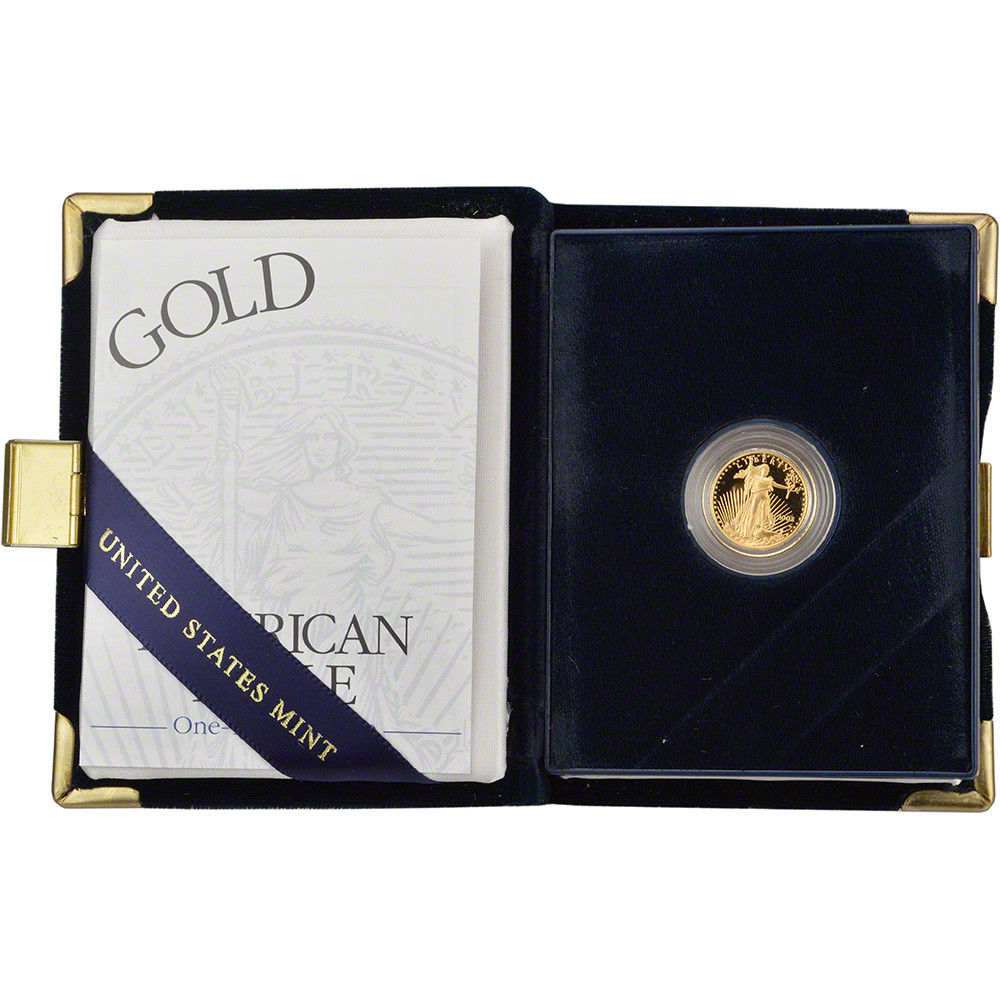 2003-W American Gold Eagle Proof (1/10 oz) $5 in OGP