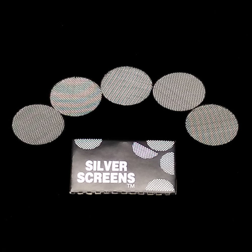 100x Stainless Steel Tobacco Smoking Smoke Screen Pipe Metal Filters 20mm JUST