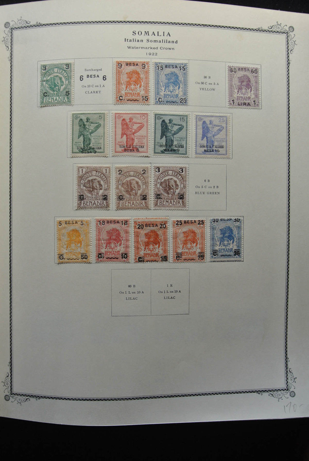 Lot 26220 Collection stamps of Somalia 1903-2000.