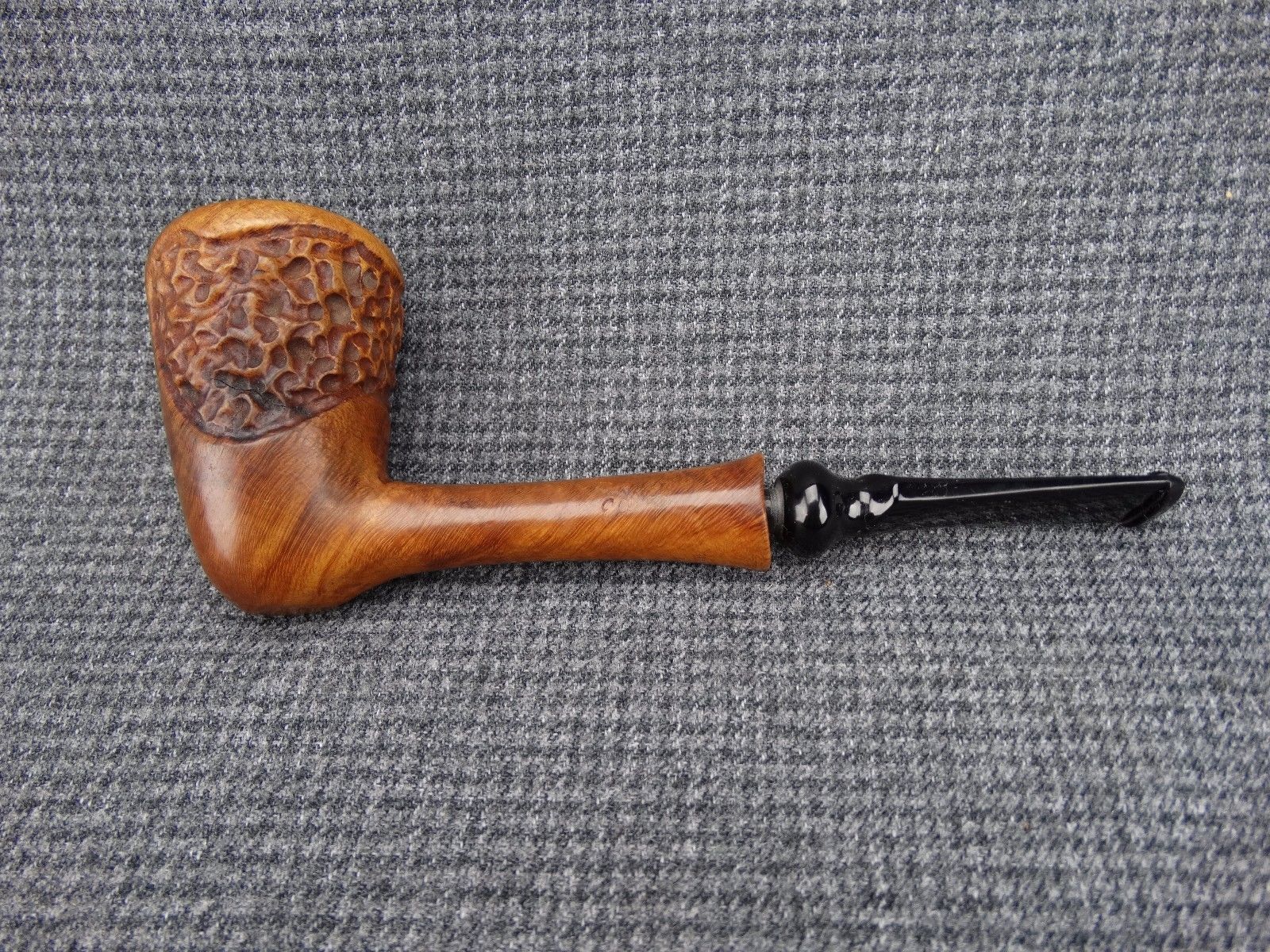 R - VTG Estate Tobacco Pipe Marked "Edward's Hand Made EF1" Restored