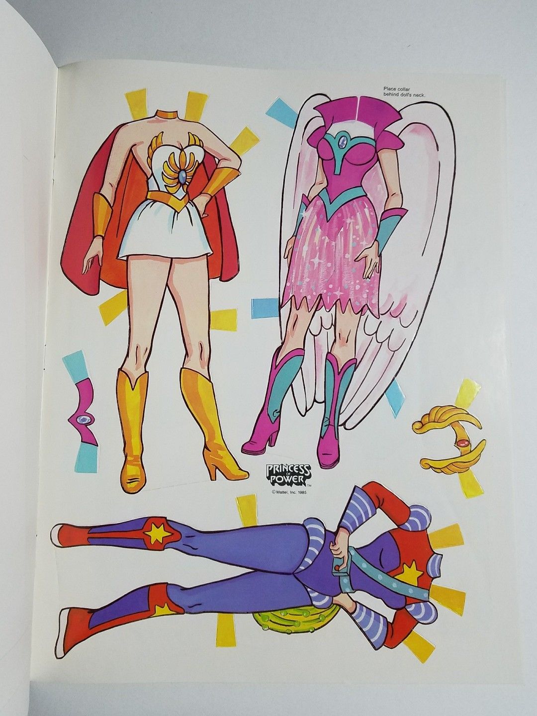 1985 Golden SHE-RA Princess of Power Paper Doll -Golden Book NEW