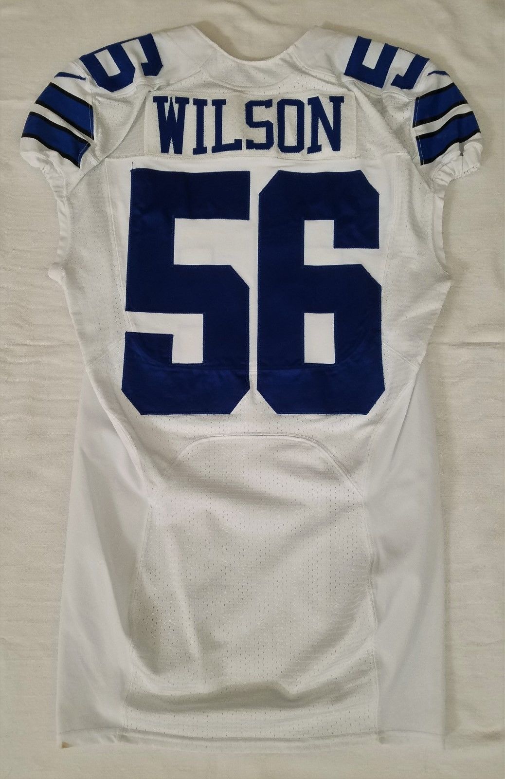 #56 Martez Wilson Authentic Team Issued/Player Worn Dallas Cowboys Nike Jersey