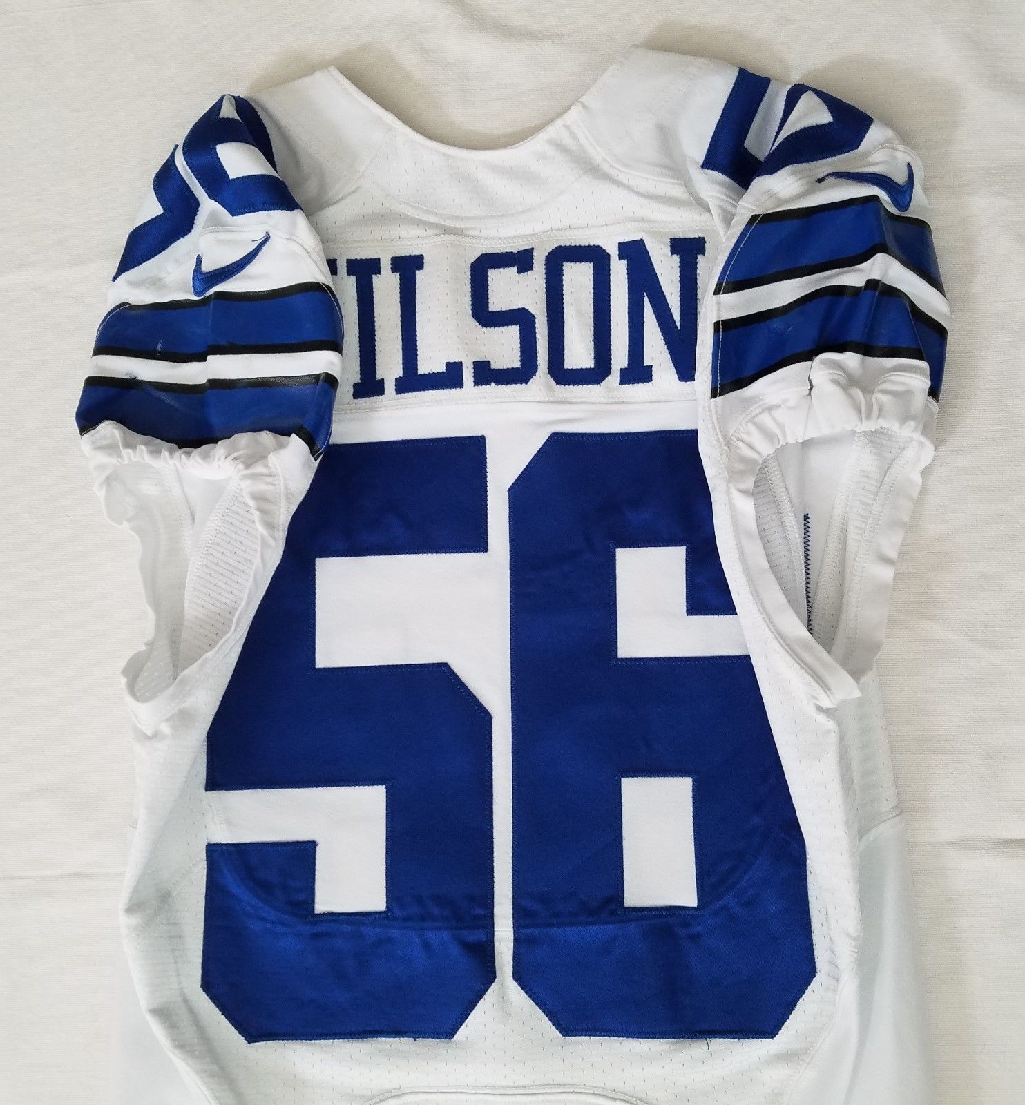 #56 Martez Wilson Authentic Team Issued/Player Worn Dallas Cowboys Nike Jersey