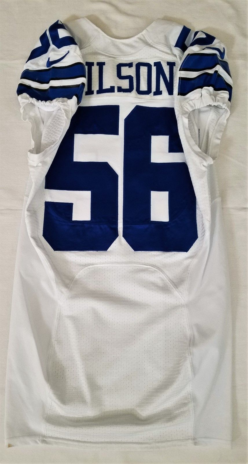 #56 Martez Wilson Authentic Team Issued/Player Worn Dallas Cowboys Nike Jersey