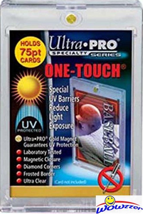 Box (25) Ultra Pro One Touch Magnetic 75pt UV Card Holders Display Cases#81910UV