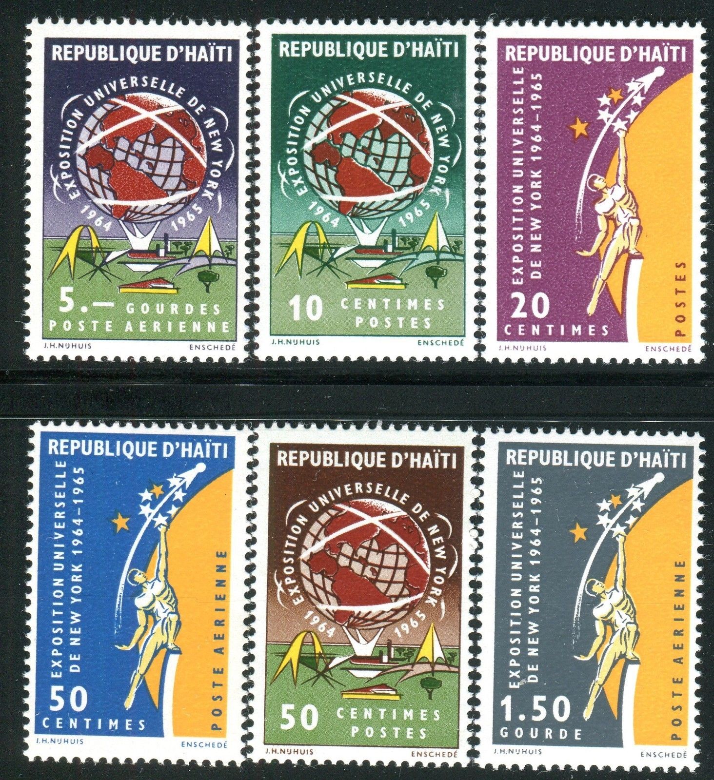 4028 - Haiti 1965 - Exposition Universelle - MNH Set