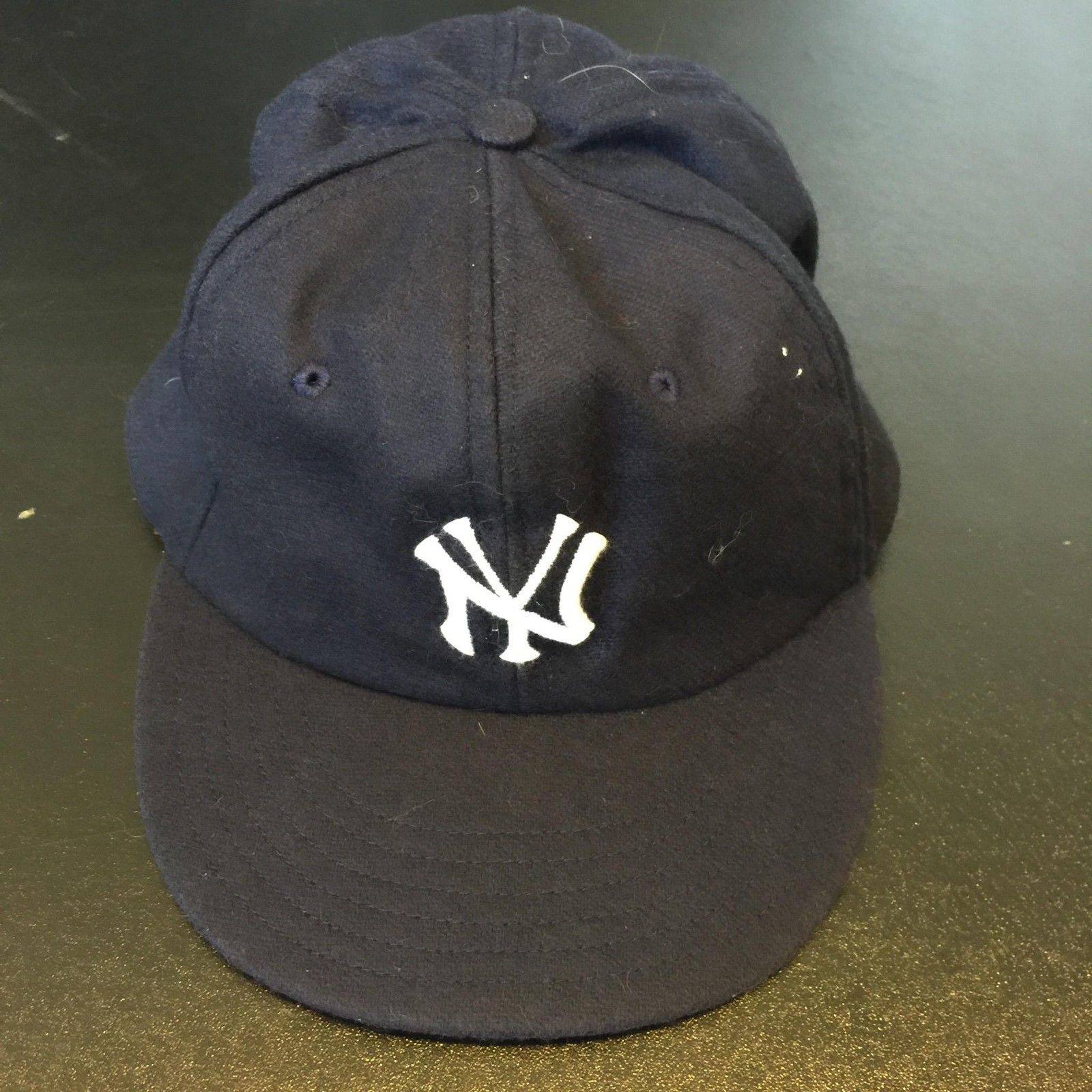 Vintage Mickey Mantle Signed Autographed New York Yankees Hat Cap  PSA DNA COA