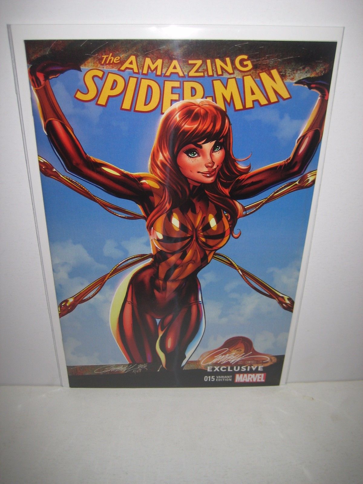 Amazing Spider-Man 15 Variant J Scott Campbell Marvel Comics