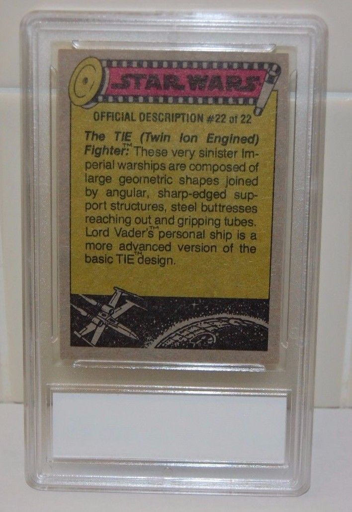 SEALED 1977 Topps Star Wars "Planning the escape" Graded Gem Mint 10 Card