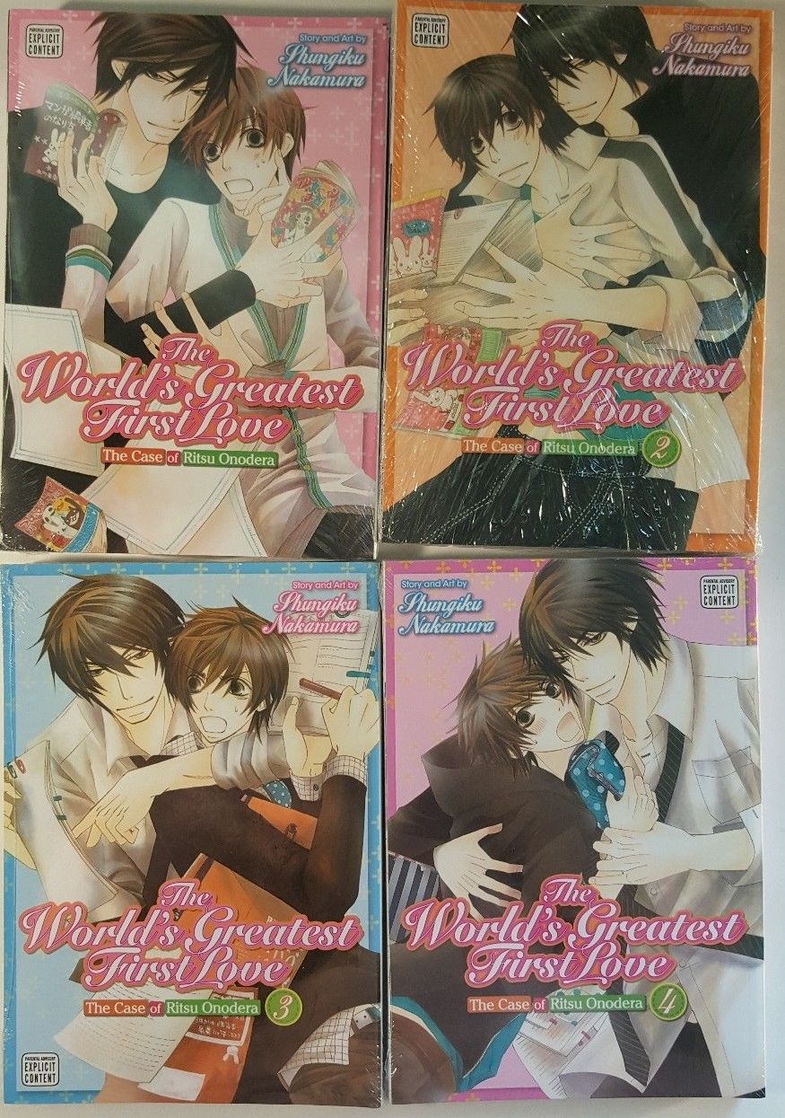 *NEW* World's Greatest First Love set vol 1 -7 YAOI Manga English BL Nakamura