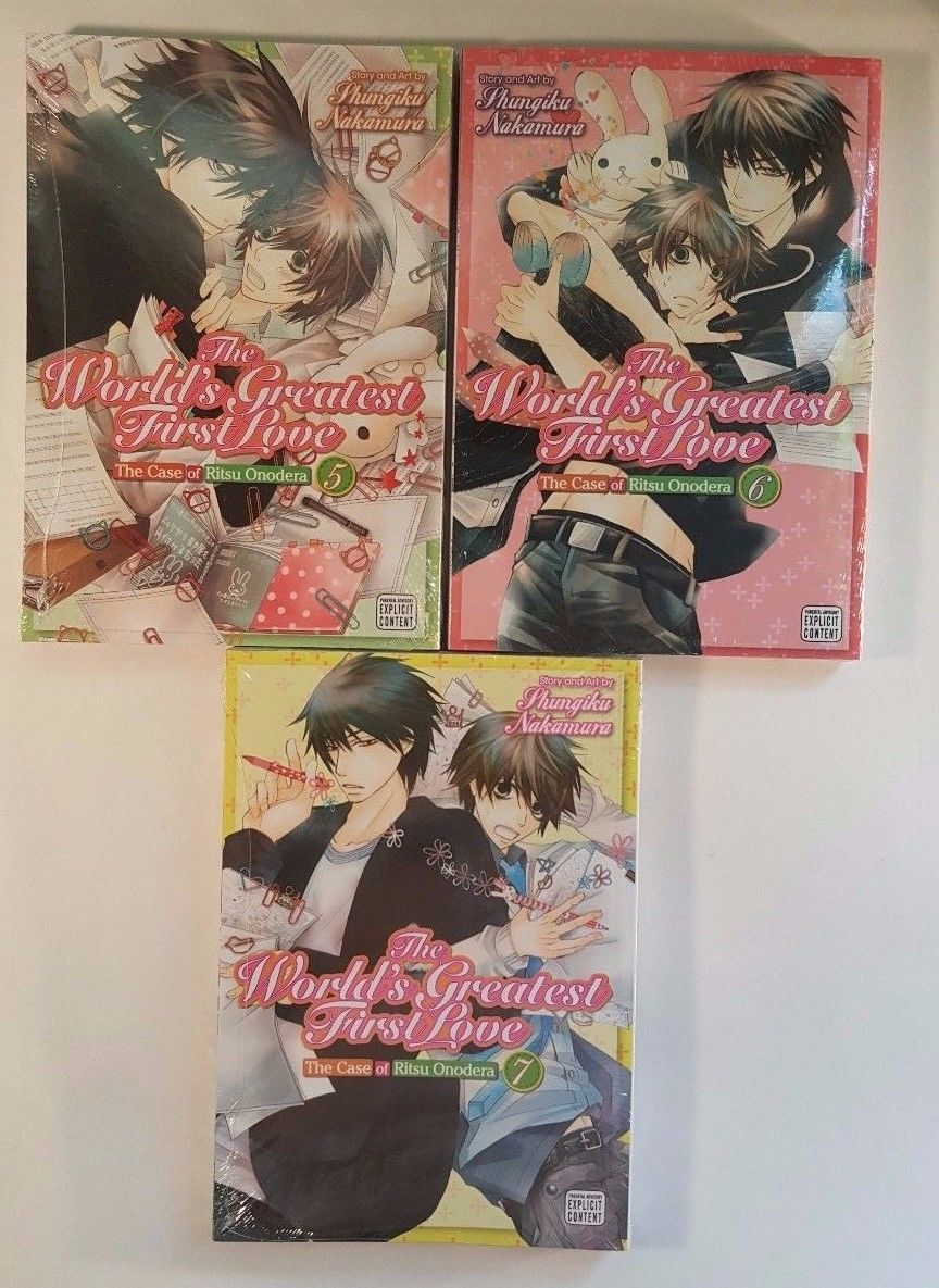 *NEW* World's Greatest First Love set vol 1 -7 YAOI Manga English BL Nakamura