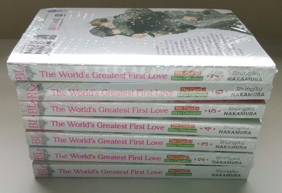 *NEW* World's Greatest First Love set vol 1 -7 YAOI Manga English BL Nakamura