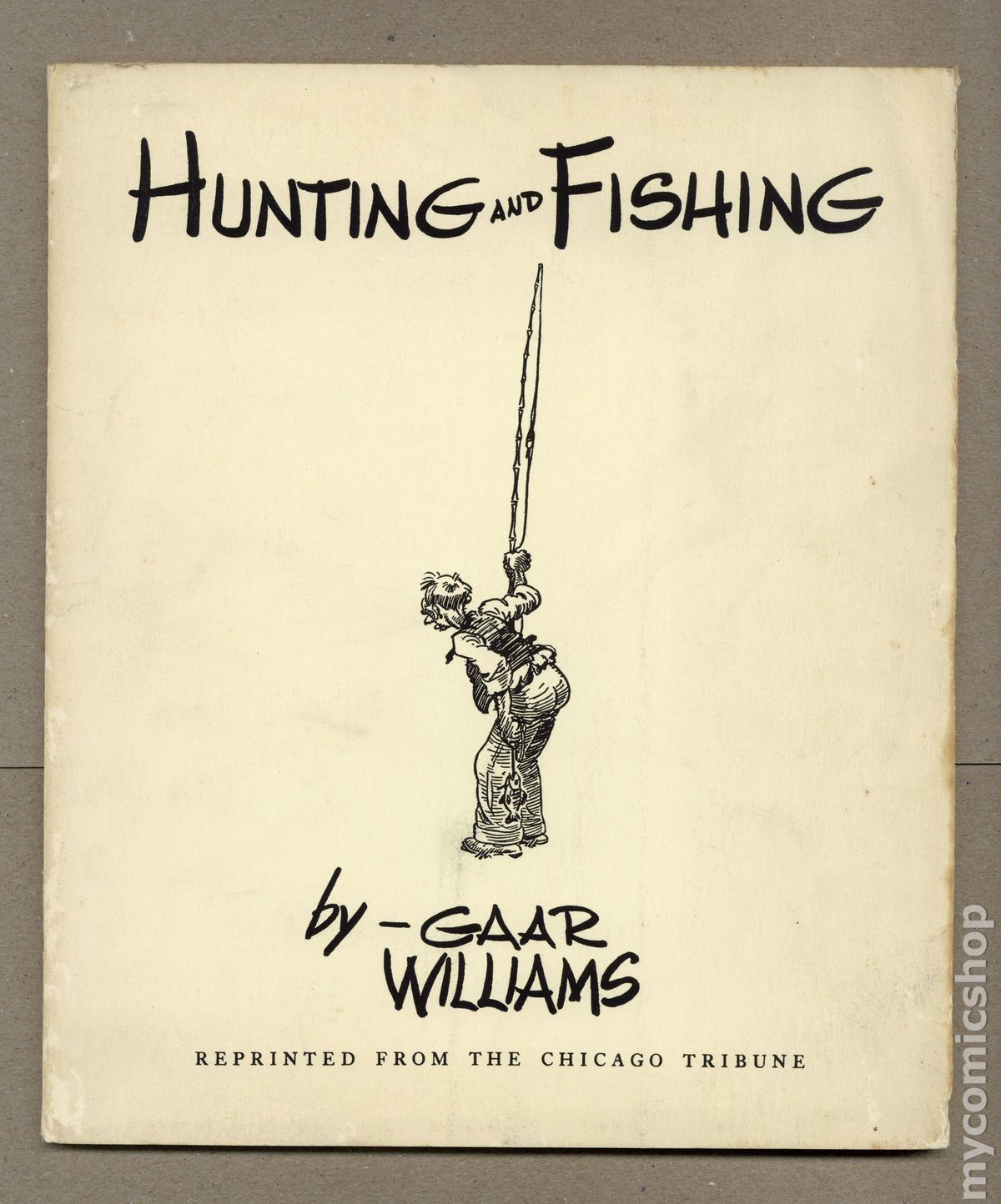 Hunting and Fishing by Gaar Williams (circa 1935) Portfolio #SET-01 VG+ 4.5