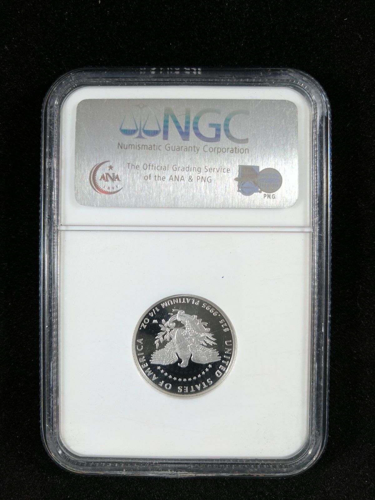 2005-W $25 1/4 oz Proof Platinum Eagle Coin - NGC PF70 Ultra Cameo