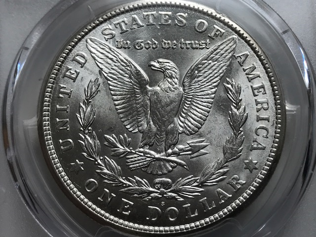 1921-S $1 Morgan Dollar - PCGS / CAC MS64