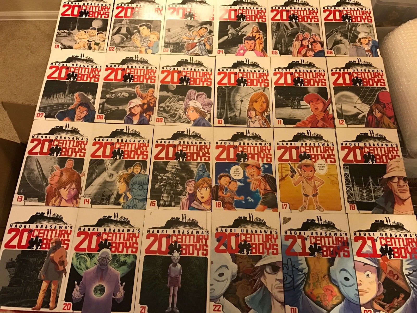 20th Century Boys + 21st Century Boys Manga Complete 1 - 22 1-2