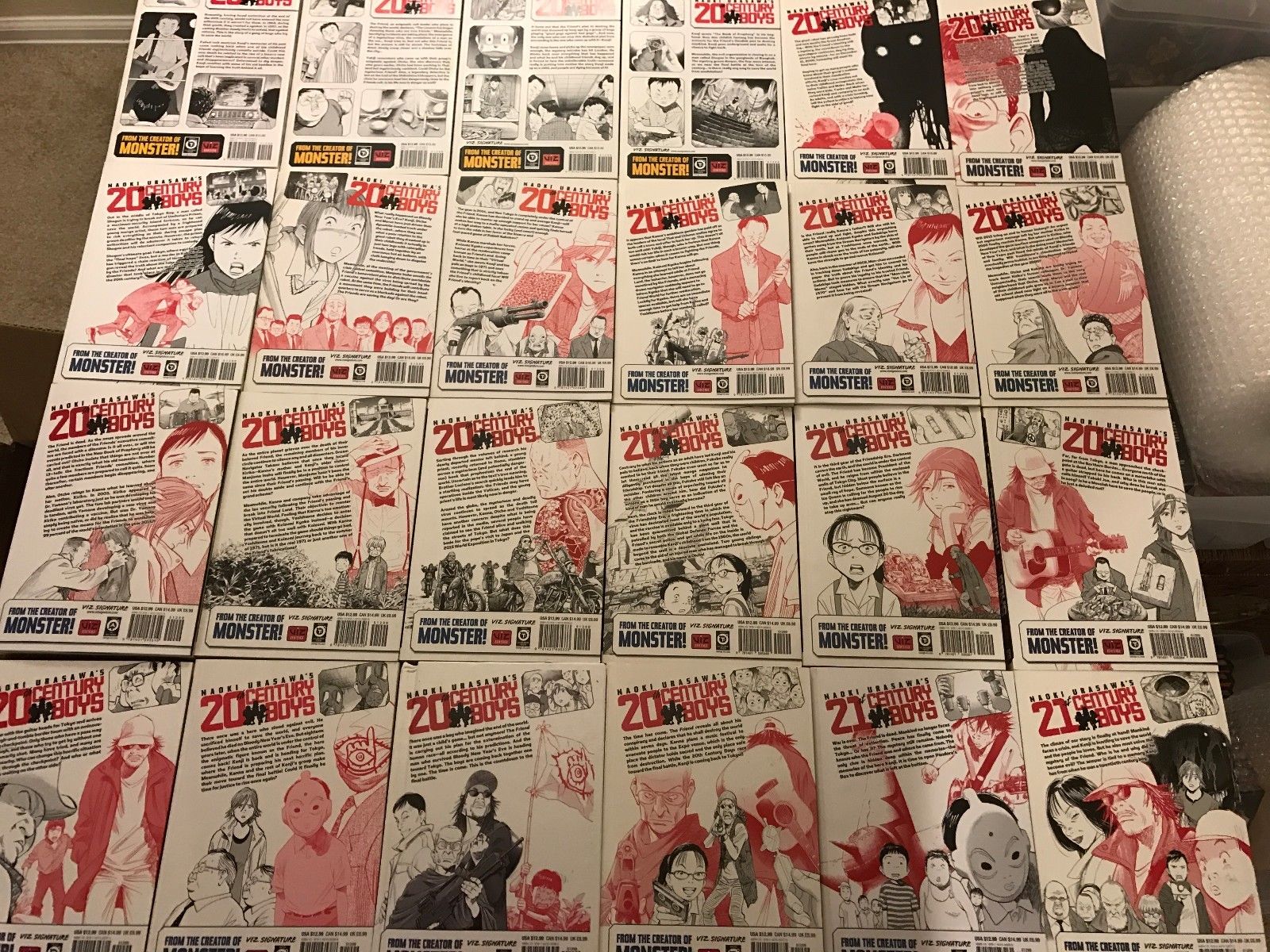 20th Century Boys + 21st Century Boys Manga Complete 1 - 22 1-2