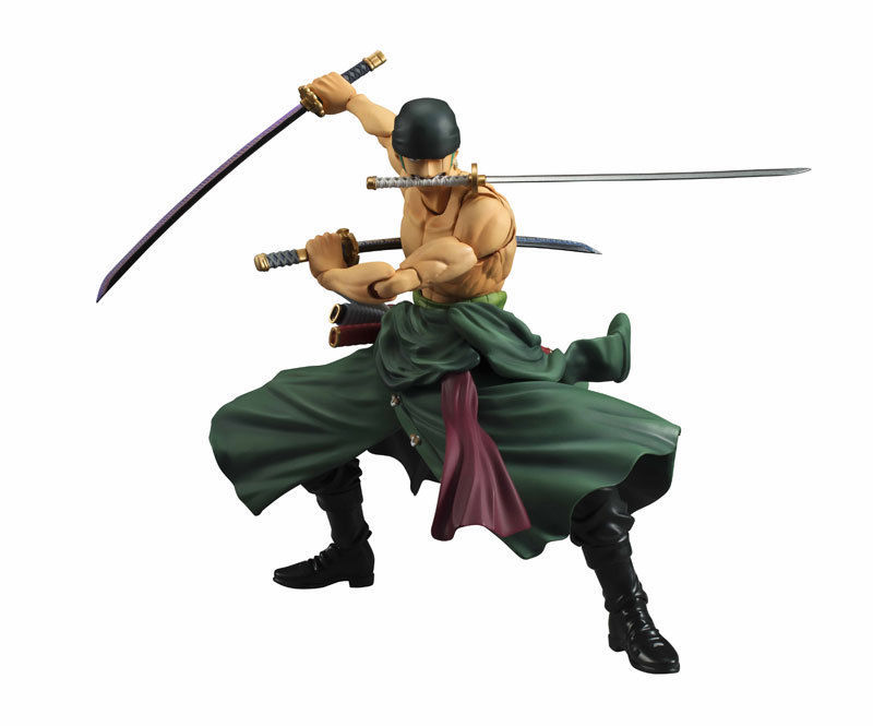 7'' Figma Anime One Piece Roronoa Zoro Movable Action Figure Toy Figurine Doll