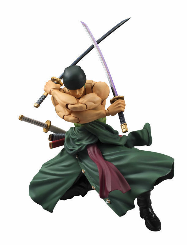 7'' Figma Anime One Piece Roronoa Zoro Movable Action Figure Toy Figurine Doll