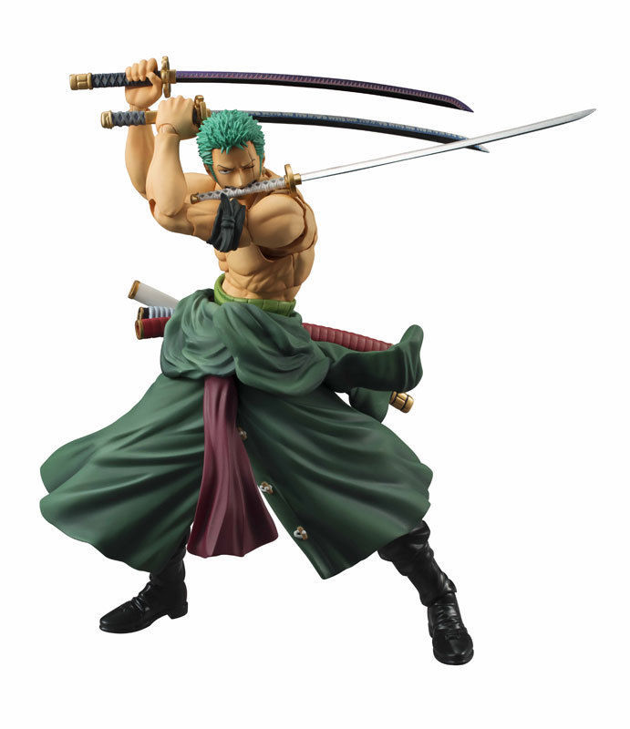 7'' Figma Anime One Piece Roronoa Zoro Movable Action Figure Toy Figurine Doll