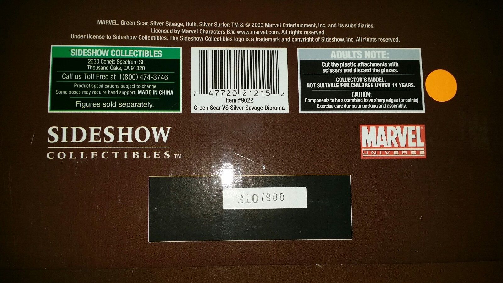 sideshow planet hulk green scar vs. silver savage exclusive edition