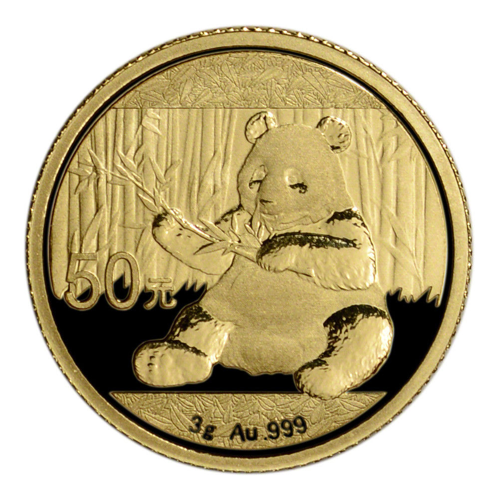 2017 China Gold Panda (3 g) 50 Yuan - PCGS MS69 - First Strike