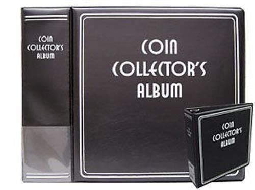 BCW COIN COLLECTOR PREMIUM STARTER KIT ALBUM PAGES 200 ASSORTED 2x2 FLIPS