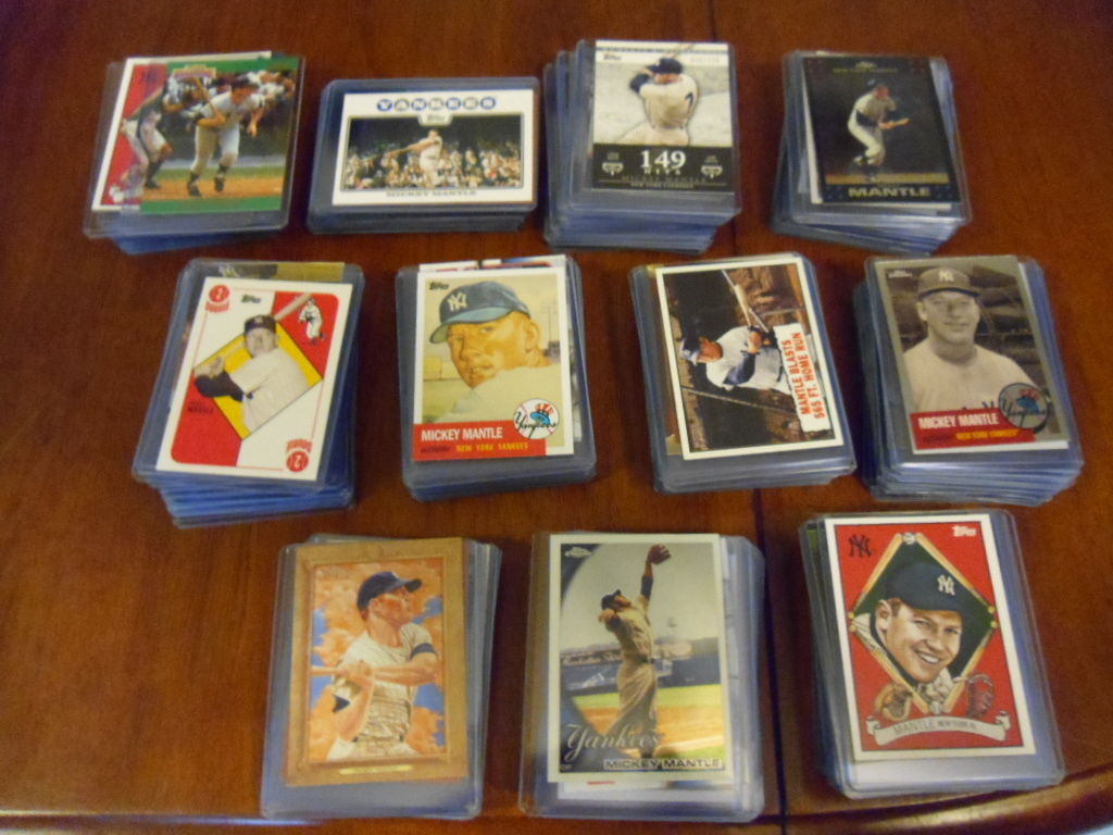 Unopened Vintage Baseball Card Packs From Estate Sale! 220 Cards Per Lot! MANTLE