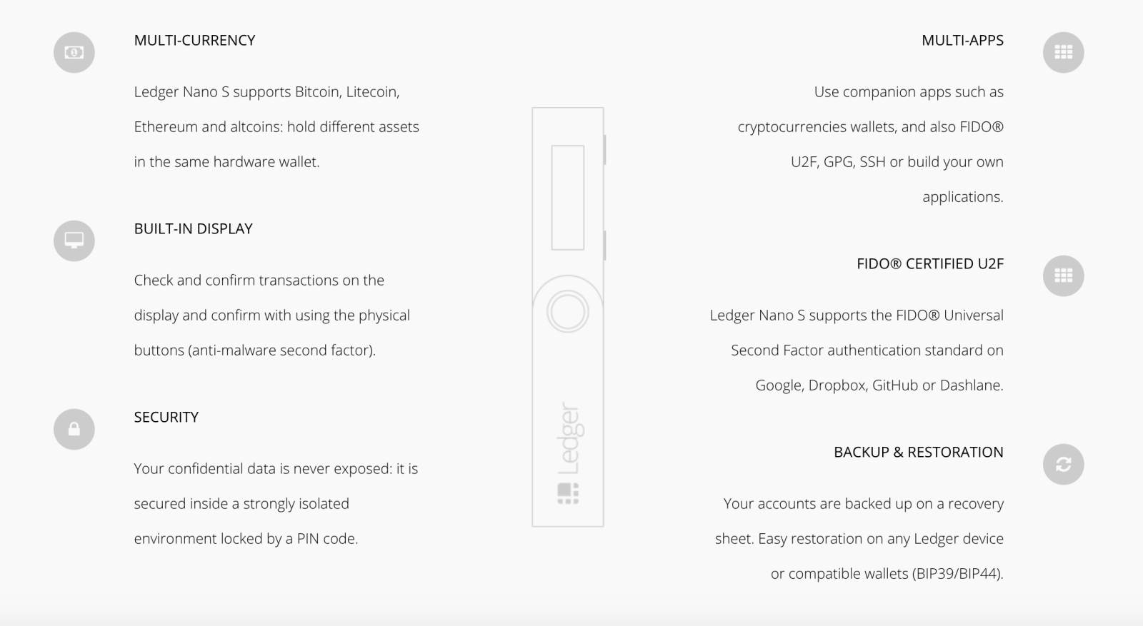 Ledger Nano S! Brand new! Free, Priority shipping!! IN STOCK - USA!