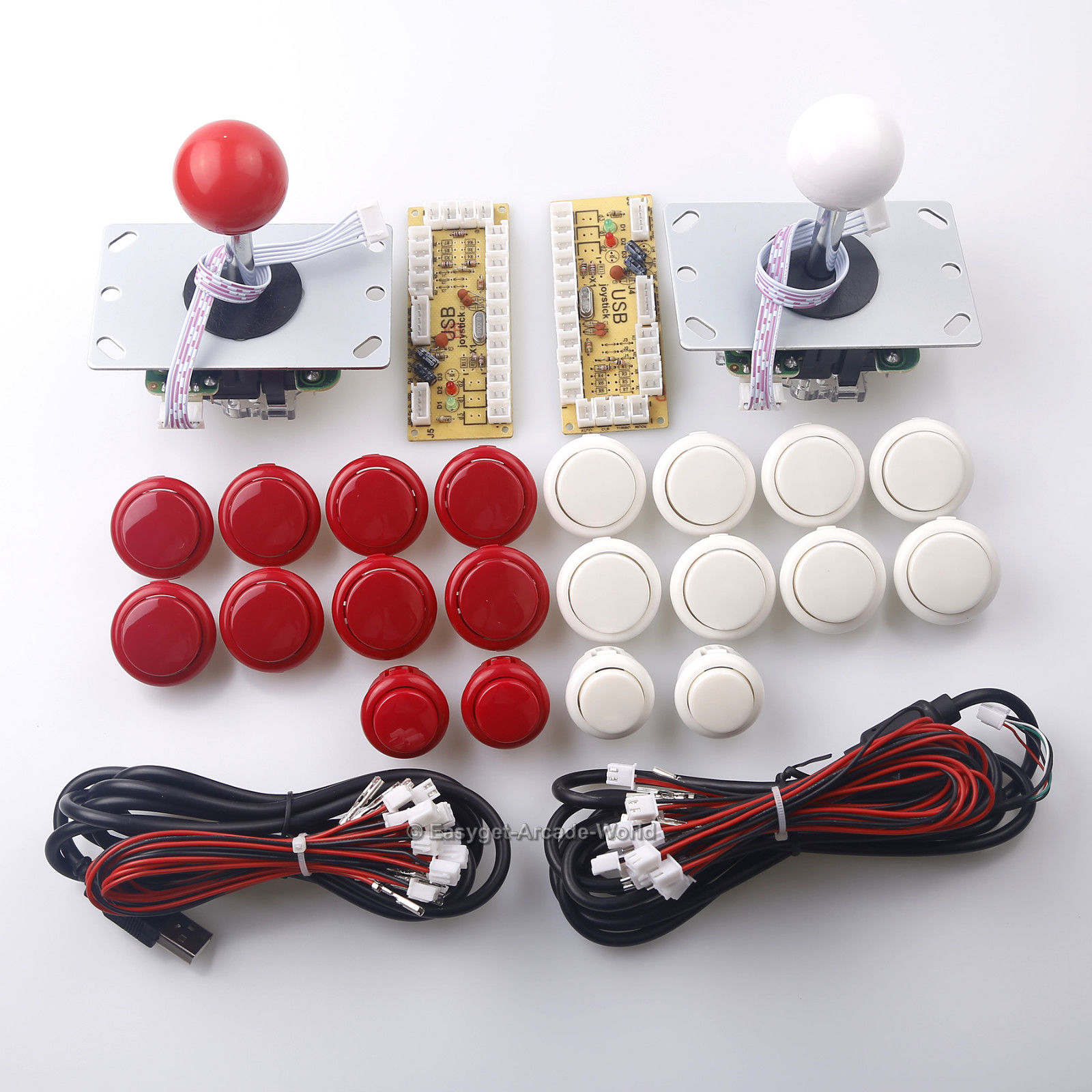 Arcade Machine Arcade Sticks USB Connector Encoder Board For Raspberry Pi 1 2 3B