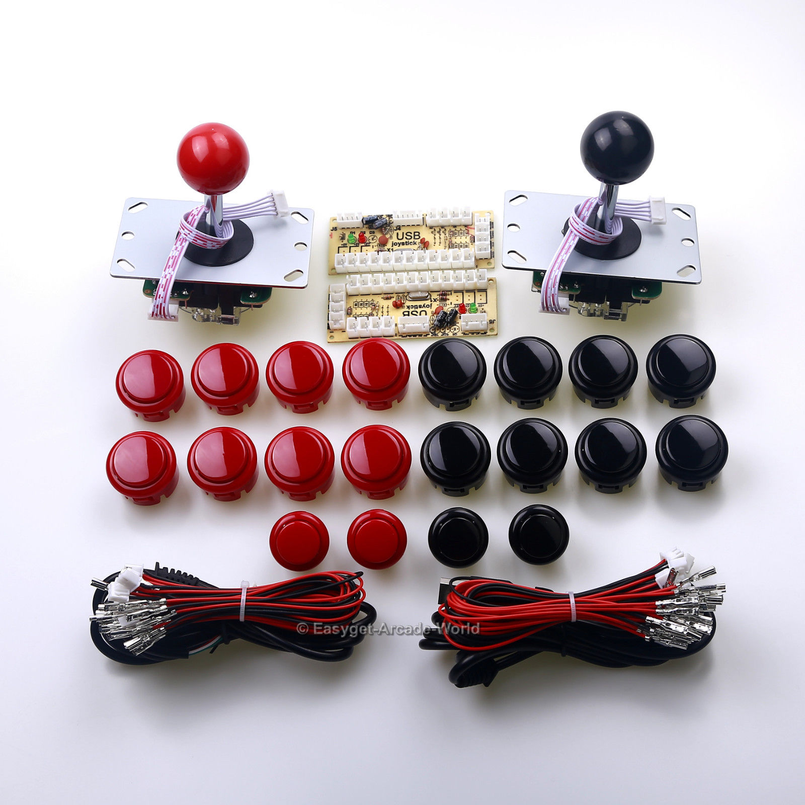 Arcade Machine Arcade Sticks USB Connector Encoder Board For Raspberry Pi 1 2 3B