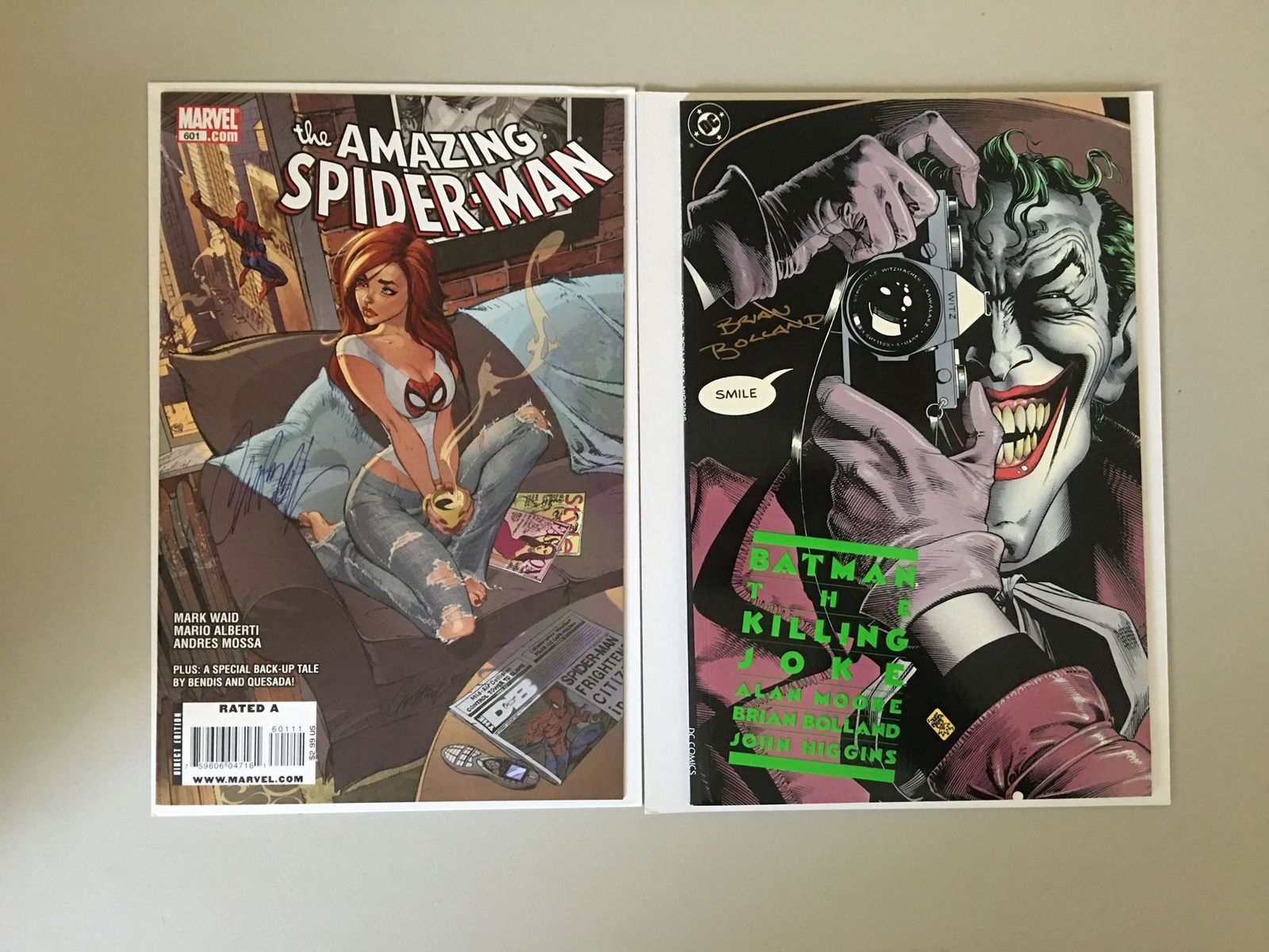 Batman The Killing Joke (1988) #1-1ST Signed by Brian Bolland NM Near Mint