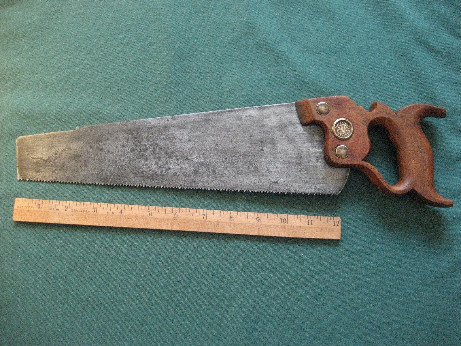 Vintage Disston No. 00 Hand Saw 12" 10 PPI...rare saw