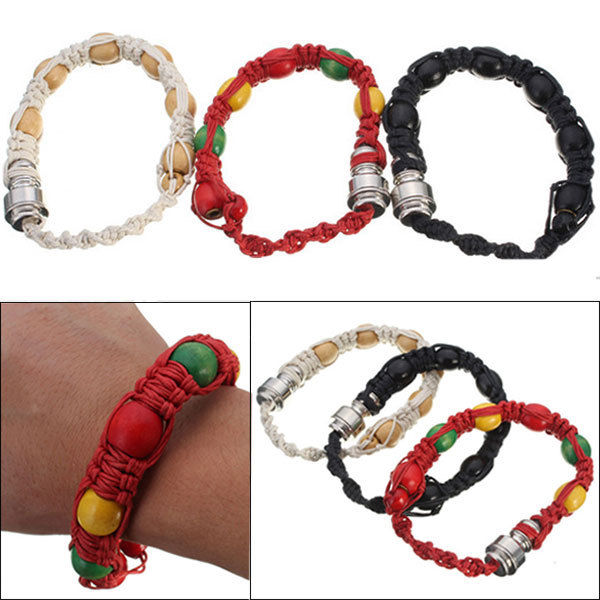 New Metal Bracelet Smoking Pipe  Jamaica Rasta Weed Smoke Cigarette Pipes Gift