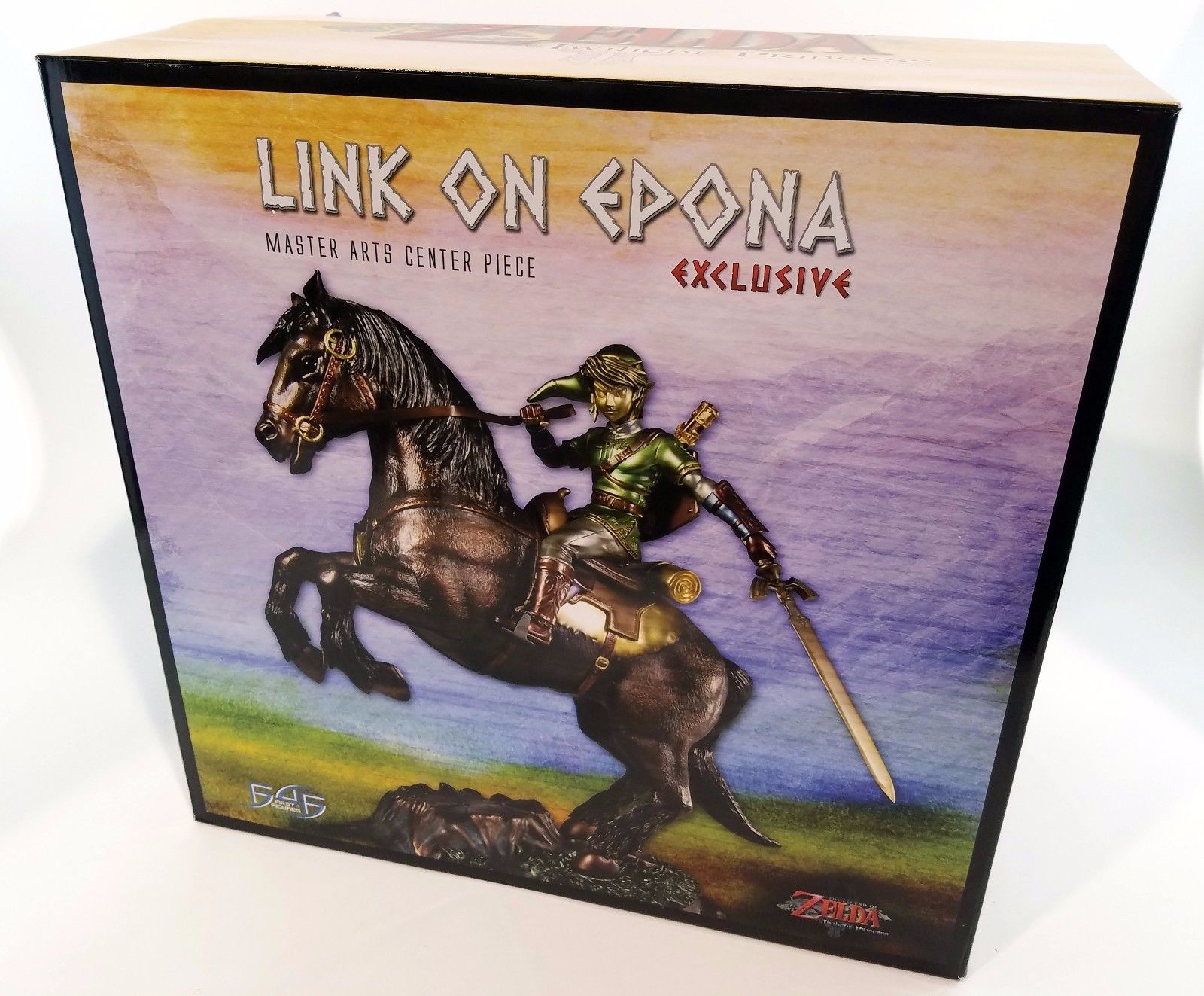 The Legend of Zelda Twilight Princess Link on Epona Statue First Figures *Read*