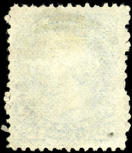 Canada #28 used F-VF 1868 Queen Victoria 12 1/2c blue Large Queen CV$110.00