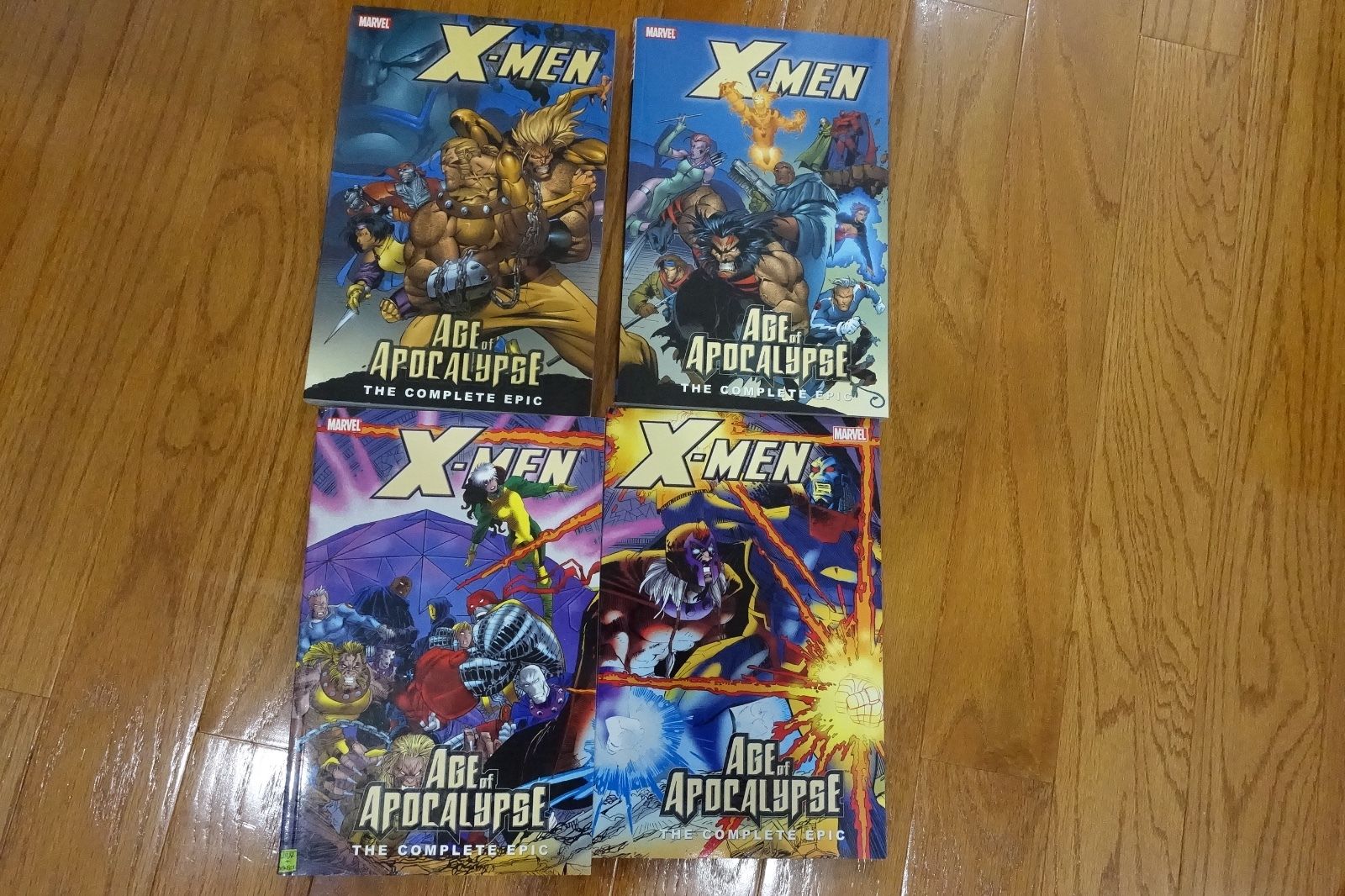 X-Men Age of Apocalypse Complete Epic Lot Set Volumes 1 2 3 4 Marvel TPB Graphic