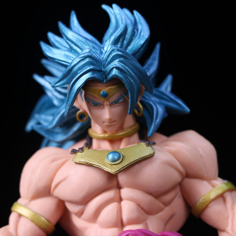 8.7'' Dragon Ball Dragonball Z Blue Super Saiyan Broly Broli Action Figure Toy