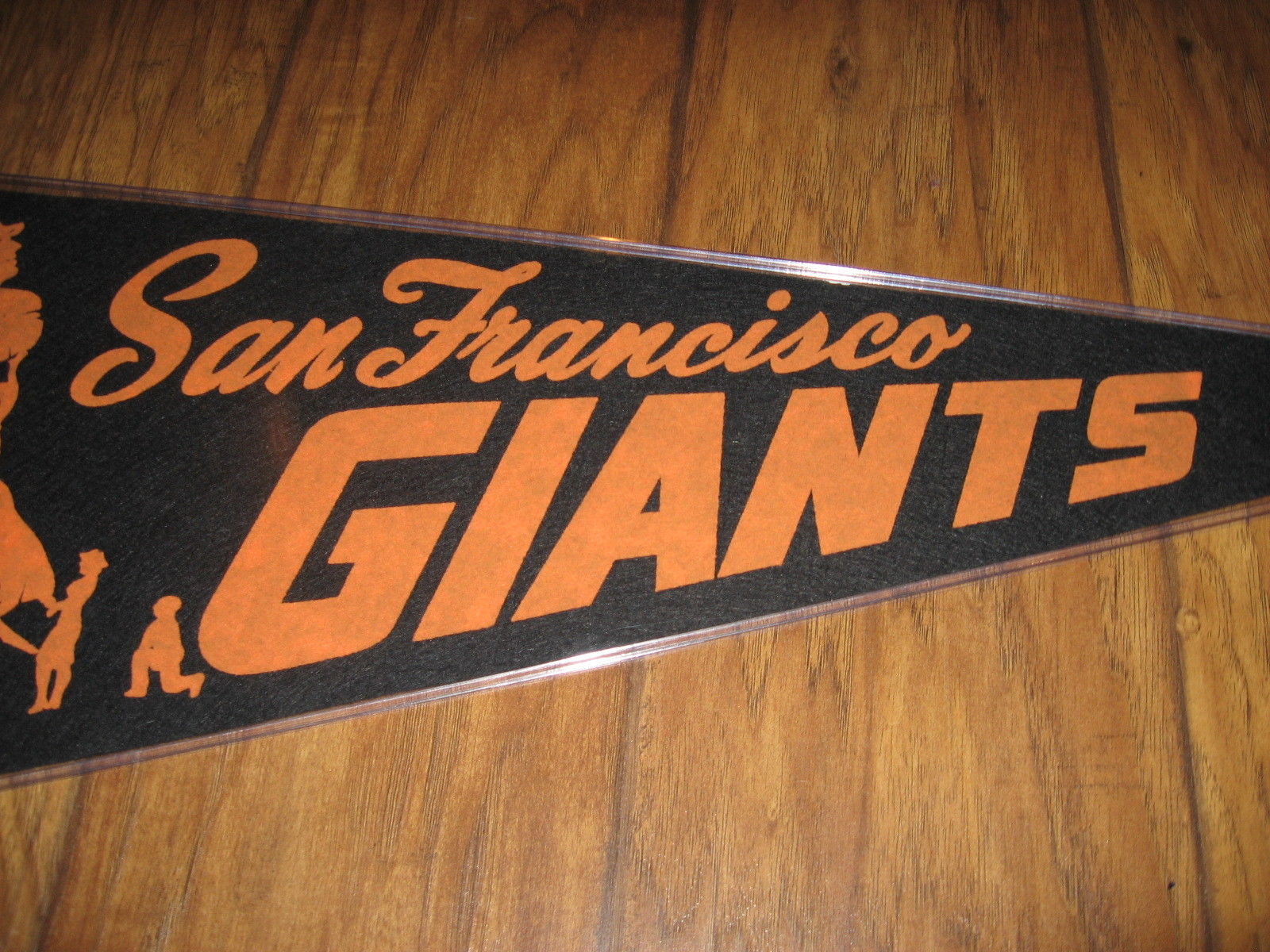 Vintage San Francisco Giants Baseball Team Souvenir Felt Pennant