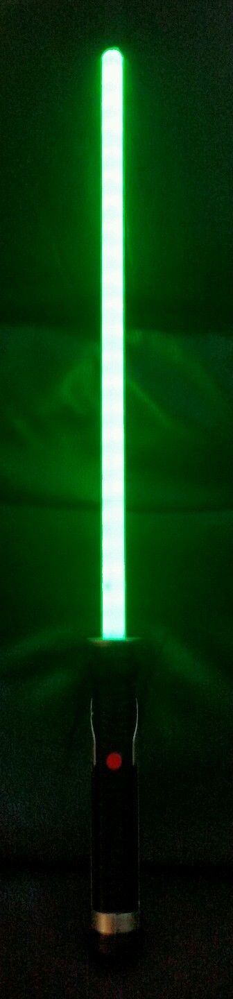 Star Wars JEDI QUI-GON JINN Ultimate FX Lightsaber RARE Walmart exclusive Ep. 1