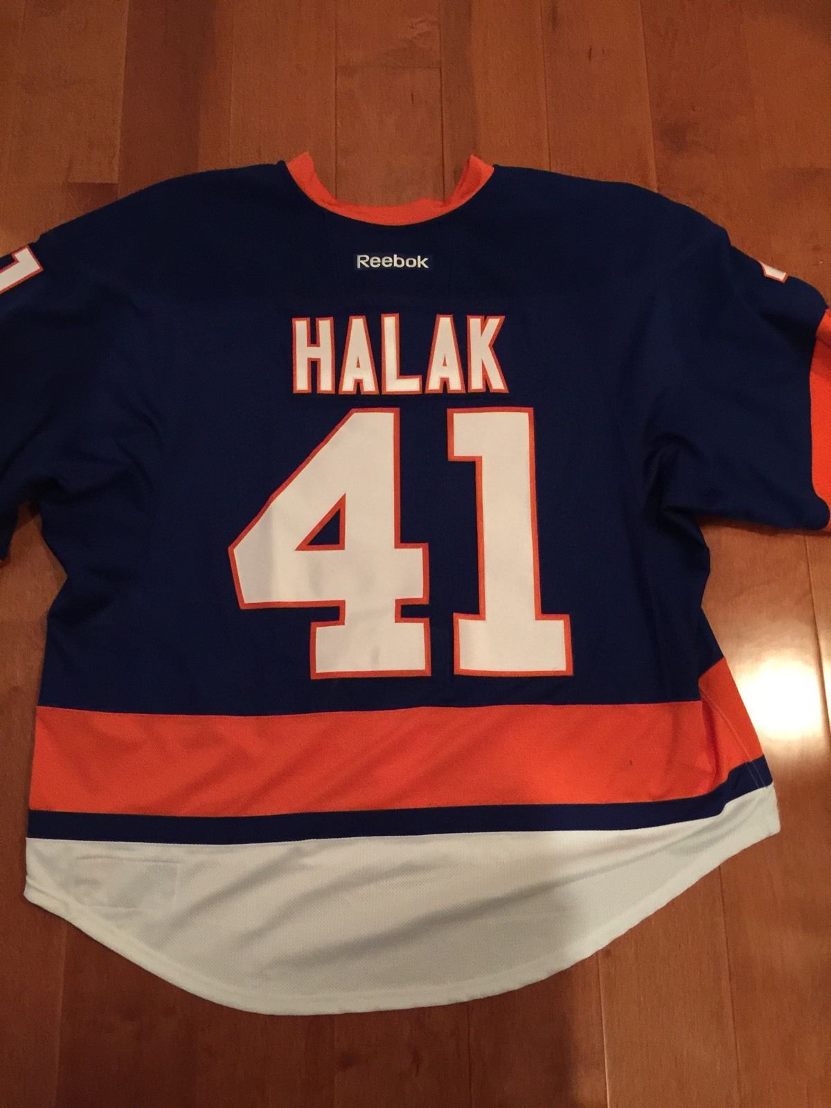 Jaroslav Halak Islanders Game Worn Jersey 2014-15 Season